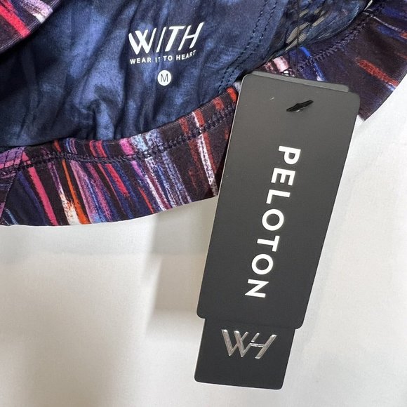 Peloton x WITH Womens Melody High Neck Sports Bra Women's Medium NWT - Picture 9 of 10